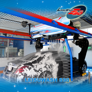 LEISUWASH S90 PREMIUM-A 380V Mesin Cuci Mobil Elektrik Otomatis Penuh Layanan Mandiri dengan Sistem Blower - Product Image 3