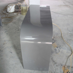 <span class=keywords><strong>Scrivania</strong></span> da Ufficio Moderna a Forma di U in Superficie Solida Grigio Scuro, Durevole ed Ecologica, con Garanzia di 8-10 Anni - Product Image 6