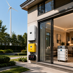 เครื่องกำเนิดพลังงานลมแบบแกนนอน CE ประสิทธิภาพสูง 5KW 10kw กังหันลมสำหรับฟาร์ม - Product Image 2