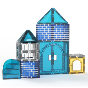 Jouet éducatif STEM Magplayer Premium, blocs magnétiques de construction, tuiles magnétiques pour enfants, tout-petits, préscolaire, cadeau d'apprentissage - Product Image 3