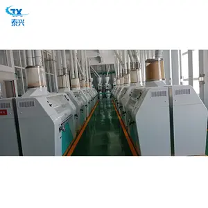 Molino de harina de trigo, máquina de fabricación China, precio de 200 toneladas por día