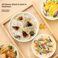 Instant Freeze-Dried Double-Fermented Healthy Breakfast Convenience Food Ready-to-Eat Morning Boost Preserved Egg Lean Meat