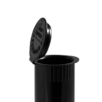 6 flacons en plastique colorés de 6 ml avec bouchon à pression pour capsules de médicaments, en PP, avec capuchon à clapet