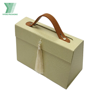 Boîtes rigides recyclées avec logo personnalisé en relief, emballage de haute qualité, écologique, pour coffret cadeau de bonbons, mariages, anniversaires, chocolat