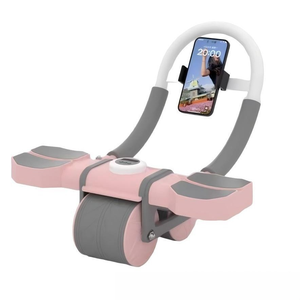 Roue abdominale 333 pour usage domestique, pour hommes et femmes, avec rebond automatique, outil d'exercice de yoga, support pour les coudes, rouleau durable, équipement de fitness - Product Image 1
