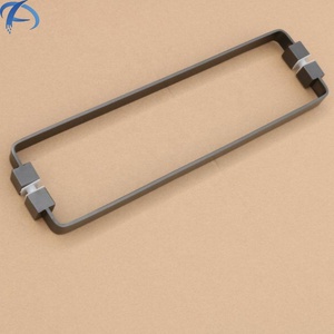 <span class=keywords><strong>Poignée</strong></span> <span class=keywords><strong>de</strong></span> <span class=keywords><strong>porte</strong></span> <span class=keywords><strong>de</strong></span> douche en verre carrée plate en acier inoxydable électroplaqué gris, <span class=keywords><strong>poignée</strong></span> <span class=keywords><strong>de</strong></span> tirage longue pour <span class=keywords><strong>porte</strong></span> <span class=keywords><strong>de</strong></span> salle <span class=keywords><strong>de</strong></span> bain Austin, barre <span class=keywords><strong>porte</strong></span>-serviettes - Product Image 2
