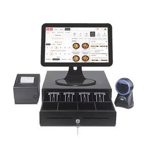 Terminal Punto de Venta Todo en Uno de 15.6 Pulgadas, Caja Registradora, Sistema POS con Escáner, Impresora, NFC, para Comercio Minorista y Restaurantes - Product Image 1