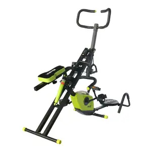 New model 2 in 1 Sping bike horse riding exercise machine multifunctional magnetic bike with hydraulic rod