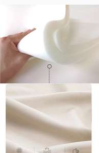 Canapé modulaire incurvé de couleur crème, en éponge, pour centre commercial, maison d'hôtes, bureau, <span class=keywords><strong>magasin</strong></span> de vêtements, <span class=keywords><strong>salon</strong></span> de beauté, <span class=keywords><strong>salon</strong></span>, réception - Product Image 2