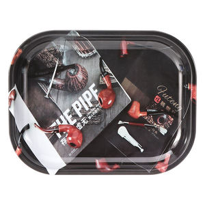 Bandeja de Metal para Servir de 18*14cm, Venta al Por Mayor, OEM ODM, Logotipo Personalizado - Product Image 2