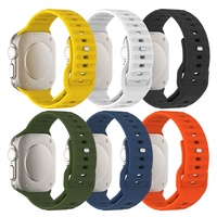 Grosir Pabrik untuk Tali Jam Tangan Pintar Pengganti Desain Sport Loop 26mm dengan Gesper Snap Silikon Lembut