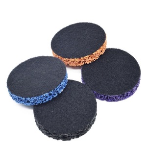 4-1/<span class=keywords><strong>2</strong></span> "x 7/8" Inch <span class=keywords><strong>Hook</strong></span> e <span class=keywords><strong>Loop</strong></span> Stripping Wheel para Angle Grinder Limpar e Remover Pintura Revestimento Ferrugem Soldas Oxidação - Product Image 5