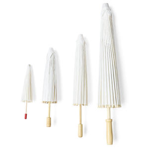 Ombrello Parasole Bianco per Matrimonio Janelove, Vendita all'Ingrosso, Decorazioni Nuziali con Logo Personalizzato - Product Image 5