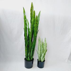 Planta Artificial de <span class=keywords><strong>Sansevieria</strong></span> Premium, Vegetación Artificial Realista, Ecológica y Duradera para Sala de Estar, Oficina, Acción de Gracias, Bodas - Product Image 1