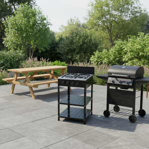 4-Burner Portable <strong>Gas</strong> Stove Free Standing Indoor <strong>Gas</strong> Stoves Kitchen <strong>Cookers</strong> with 4 Burners for Home - Product Image 5