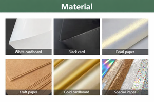 Boîte cadeau cosmétique magnétique doublée de satin, pliable, en carton rigide, pour parfum et maquillage - Product Image 6