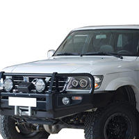 Accessoires de voiture Phares avec feux d'angle pour Nissan Patrol Y61 1998-2003