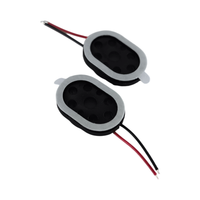 Speaker ponsel 2014 W 8ohm, pengeras suara keras telepon seluler plastik ganda magnetik