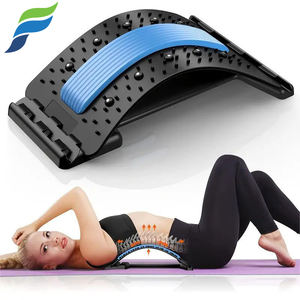 YETFUL papan pengeruk Lumbar, pemijat punggung papan tulang belakang dapat diatur untuk skoliosis penyangga tulang belakang - Product Image 1