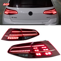 Luz Trasera LED para VW Golf7 2013-2019 7.5 MK7, Luz de Freno Trasera con Animación DRL, 12V 6000K, Accesorios para Auto, Nuevo Estado, Estilo Automotriz