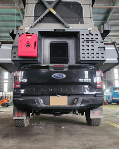 Canyossoar Remolque de Viaje de Aluminio de Alta Calidad 2025, Estilo Moderno, para Camioneta, con Techo Eléctrico Elevable, para 8 Personas, 650 kg - Product Image 5
