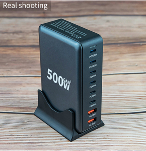 <span class=keywords><strong>Bloc</strong></span> de <span class=keywords><strong>chargeur</strong></span> <span class=keywords><strong>rapide</strong></span> USB C 500W Station de charge USB 8 ports pour plusieurs appareils Station d'alimentation portable 500w - Product Image 6
