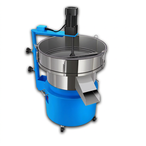 Tamis vibrant rotatif circulaire à haute efficacité avec moteur électrique pour la séparation liquide/solide en acier inoxydable - Product Image 1