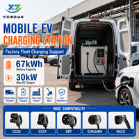 YIXINDIAN Factory Supply Road Rescue DC Portable EV Charger Mobile Charging Station 48kWh 67kWh 87kWh 120kWh