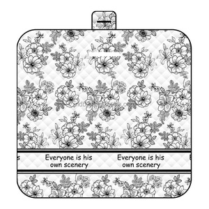 Tissu <span class=keywords><strong>de</strong></span> pique-nique imperméable épaissi ethnique bohème tapis d'herbe <span class=keywords><strong>de</strong></span> camping en plein air à ultrasons tapis <span class=keywords><strong>de</strong></span> plage - Product Image 5