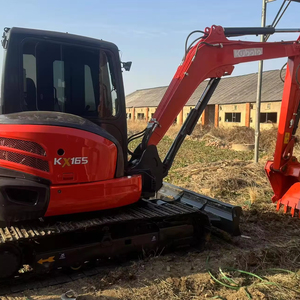 Mini-excavatrice Kubota KX165 d'occasion, économique, 5,5 tonnes, votre machine à gagner de l'argent ! - Product Image 1