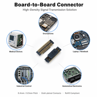Connettore Board-to-Board BTB ad Alta Velocità, Passo 1.0mm, 60P 80P 100P, Contatti Placcati in Oro per Moduli PCB OEM ODM