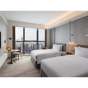 Muebles de hotel de diseño elegante, cama de hotel de dormitorio de lujo de 5 estrellas, juegos de muebles de dormitorio personalizados - Product Image 1