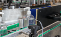 Machine d'étiquetage électrique par frottement et roulement avec PLC et moteur, facile à utiliser pour les petites entreprises et les laboratoires, nouvelle