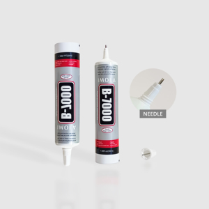 OEMメーカーカスタムロゴ多目的B7000中型接着剤透明液体接着剤チューブ接着剤ジェルプラスチックニードルキャップ - Product Image 1