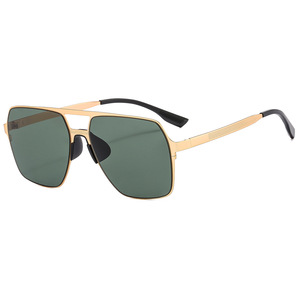 Gafas de Sol Polarizadas Red Wolf para Hombre, Lentes de Nailon con Protección UV400, Montura Negra, Estilo Conducir, Moda Instagram, Protección Solar - Product Image 4