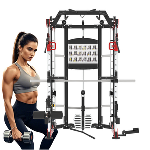 Todo en uno Gym Smith Machine 2024 Profesional Multifuncional Entrenamiento de levantamiento de pesas Smith Minolta Fitness Máquina de ejercicio - Product Image 1