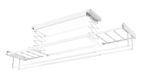 Séchoir à linge électrique intelligent automatique avec télécommande vocale, séchoir à linge de plafond en aluminium
