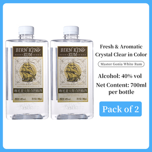 Ron Blanco de 2.5L Disponible para OEM/ODM - Ideal para Suministro a Granel para Mojitos y Cócteles Tropicales - Product Image 1