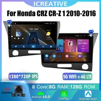 Radio Mobil 9" untuk Honda CRZ CR-Z 1 2010-2016 LHD RHD DSP CarPlay Android Auto Multimedia Video Player GPS Navi DSP Stereo 2Din