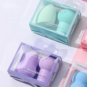 Ensemble de pinceaux de maquillage végétaliens éponge de beauté pour fond de teint <span class=keywords><strong>champignon</strong></span> 2 pièces coffret cadeau <span class=keywords><strong>en</strong></span> <span class=keywords><strong>forme</strong></span> <span class=keywords><strong>d</strong></span>'œuf de beauté - Product Image 5