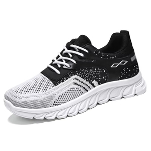 Zapatillas Deportivas Casuales para Hombre, Transpirables, Antideslizantes, Ligeras, de Tejido Elástico, Estilo Slip-On - Product Image 1