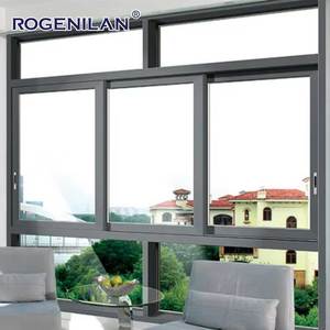 ROGENILAN Isolation thermique la moins chère Couleur bronze Verre revêtu d'<span class=keywords><strong>aluminium</strong></span> Autres fenêtres coulissantes <span class=keywords><strong>Prix</strong></span> Philippines - Product Image 1
