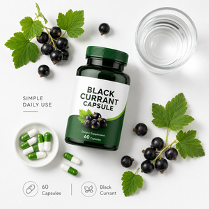 Wholesale Adult Supplements PMS <b>Menopause</b> Fatty Acid Blueberry Black Currant Juice Extract Capsules Immune Support Energy - Product Image 2