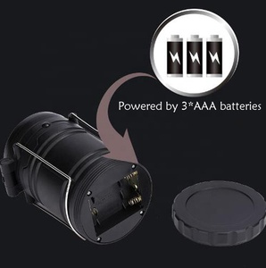 Linterna Telescópica Plegable Portátil de Emergencia <span class=keywords><strong>con</strong></span> Batería AA, Luz LED COB Mágica para Exteriores, Camping, <span class=keywords><strong>con</strong></span> Ventilador - Product Image 5
