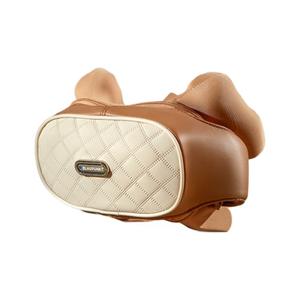 Masajeador de cuello Sapphire para cuello, hombros, espalda, cintura, recargable por USB, modelo de lujo marrón para uso doméstico BP PJ01M - Product Image 4