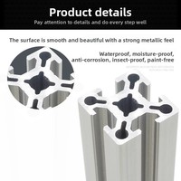 Services de découpe et de pliage de profilés industriels en alliage d'aluminium à rainures en T, norme européenne 2525, pour systèmes d'automatisation de cadres de machines CNC