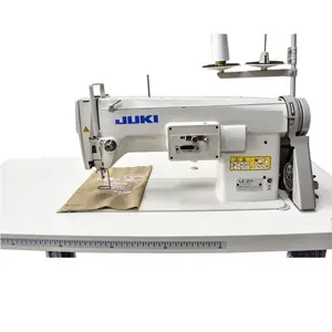 Einnadel-Stepp stich verwendet Jukis LZ-271 Zick-Zack Freihand irische Stickerei Industrien äh maschine