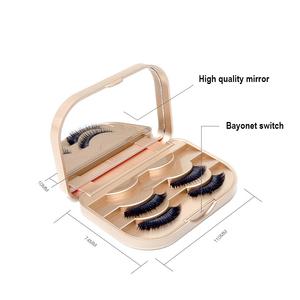 Bán Buôn Ba Cặp Bao Bì Rỗng Nhựa Lông Mi Bao Bì Hộp Hình Chữ Nhật Lông Mi Trường Hợp Lông Mi Bao Bì Hộp - Product Image 3