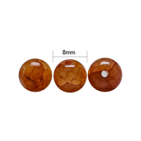 Zhubi 8MM cristal pierre naturelle perles rondes en vrac pour le bricolage faisant la main Bracelet collier fabrication de bijoux Kit de démarrage