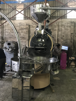 Torréfacteur de café industriel de haute qualité, 20kg, 30kg, 60kg, avec tambour en fonte